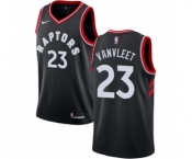Women's Nike Toronto Raptors #23 Fred VanVleet Authentic Black NBA Jersey Statement Edition