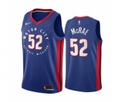 Men's Detroit Pistons #52 Jordan McRae Navy Motor City Edition 2020-21 Stitched Basketball Jersey