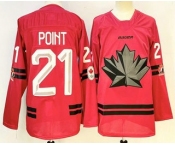 Men's Canada Hockey #21 Brayden Point Red Stitched Jersey Men's Canada Hockey #21 Brayden Point Red Stitched Jersey