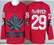 Youth Canada #29 Nathan MacKinnon Red 2026 Olympics Authentic Jersey Youth Canada #29 Nathan MacKinnon Red 2026 Olympics Authentic Jersey