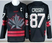 Youth Canada #87 Sidney Crosby Black 2026 Olympics Authentic Jersey Youth Canada #87 Sidney Crosby Black 2026 Olympics Authentic Jersey