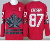 Youth Canada #87 Sidney Crosby Red 2026 Olympics Authentic Jersey Youth Canada #87 Sidney Crosby Red 2026 Olympics Authentic Jersey