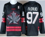 Youth Canada #97 Connor McDavid Black 2026 Olympics Authentic Jersey Youth Canada #97 Connor McDavid Black 2026 Olympics Authentic Jersey