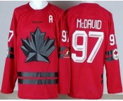 Youth Canada #97 Connor McDavid Red 2026 Olympics Authentic Jersey Youth Canada #97 Connor McDavid Red 2026 Olympics Authentic Jersey