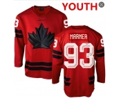 Youth Canada Hockey #93 Mitch Marner Red 2026 Olympics Stitched Jersey Youth Canada Hockey #93 Mitch Marner Red 2026 Olympics Stitched Jersey