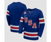 Men's USA Blank Royal 2026 Stitched Jersey Men's USA Blank Royal 2026 Stitched Jersey