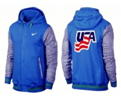 NHL Team USA Olympic Logo Pullover Hoodie 13