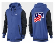 NHL Team USA Olympic Logo Pullover Hoodie 14