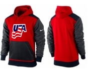 NHL Team USA Olympic Logo Pullover Hoodie 4