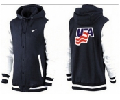 NHL Team USA Olympic Logo Pullover Hoodie 9