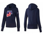 NHL Women Team USA Olympic Logo Pullover Hoodie 10