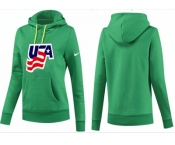 NHL Women Team USA Olympic Logo Pullover Hoodie 14