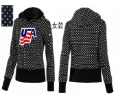 NHL Women Team USA Olympic Logo Pullover Hoodie 16