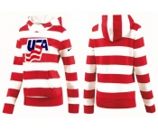 NHL Women Team USA Olympic Logo Pullover Hoodie 18