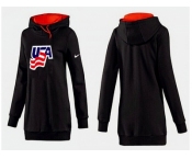 NHL Women Team USA Olympic Logo Pullover Hoodie 23