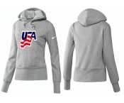 NHL Women Team USA Olympic Logo Pullover Hoodie 7