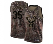 Youth Nike Milwaukee Bucks #35 Mirza Teletovic Swingman Camo Realtree Collection NBA Jersey