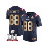 Men's Nike New England Patriots #94 Kony Ealy Limited Green Salute to Service Tank Top NFL Jersey