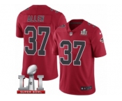 Youth Nike Atlanta Falcons #37 Ricardo Allen Limited Red Rush Super Bowl LI 51 NFL Jersey