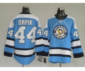 nhl pittsburgh penguins #44 orpik blue