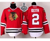 NHL Blackhawks #2 Duncan Keith Red 2015 Stanley Cup Stitched Jerseys NHL Blackhawks #2 Duncan Keith Red 2015 Stanley Cup Stitched Jerseys