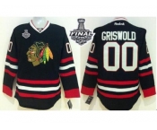 NHL Chicago Blackhawks #00 Clark Griswold Black 2015 Stanley Cup Stitched Jerseys NHL Chicago Blackhawks #00 Clark Griswold Black 2015 Stanley Cup Stitched Jerseys