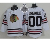 NHL Chicago Blackhawks #00 Clark Griswold White 2015 Winter Classic 2015 Stanley Cup Stitched Jerseys NHL Chicago Blackhawks #00 Clark Griswold White 2015 Winter Classic 2015 Stanley Cup Stitched Jerseys