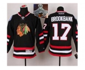 NHL Chicago Blackhawks #17 Sheldon Brookbank Black 2014 Stadium Series 2015 Stanley Cup Champions jerseys NHL Chicago Blackhawks #17 Sheldon Brookbank Black 2014 Stadium Series 2015 Stanley Cup Champions jerseys