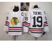 NHL Chicago Blackhawks #19 Jonathan Toews 2015 Winter Classic white 2015 Stanley Cup Champions jerseys NHL Chicago Blackhawks #19 Jonathan Toews 2015 Winter Classic white 2015 Stanley Cup Champions jerseys