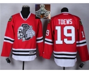 NHL Chicago Blackhawks #19 Jonathan Toews Red(White Skull) 2014 Stadium Series 2015 Stanley Cup Champions jerseys NHL Chicago Blackhawks #19 Jonathan Toews Red(White Skull) 2014 Stadium Series 2015 Stanley Cup Champions jerseys