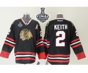 NHL Chicago Blackhawks #2 Duncan Keith Black 2015 Stanley Cup Stitched Jerseys NHL Chicago Blackhawks #2 Duncan Keith Black 2015 Stanley Cup Stitched Jerseys