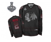 NHL Chicago Blackhawks #2 Duncan Keith Black Accelerator 2015 Stanley Cup Stitched Jerseys NHL Chicago Blackhawks #2 Duncan Keith Black Accelerator 2015 Stanley Cup Stitched Jerseys