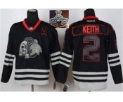 NHL Chicago Blackhawks #2 Duncan Keith Black Ice 2015 Stanley Cup Champions jerseys