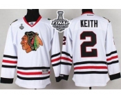 NHL Chicago Blackhawks #2 Duncan Keith White 2015 Stanley Cup Stitched Jerseys NHL Chicago Blackhawks #2 Duncan Keith White 2015 Stanley Cup Stitched Jerseys