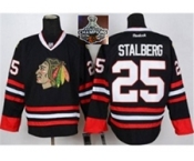 NHL Chicago Blackhawks #25 stalberg Black 2015 Stanley Cup Champions jerseys NHL Chicago Blackhawks #25 stalberg Black 2015 Stanley Cup Champions jerseys