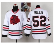 NHL Chicago Blackhawks #52 Brandon BOLLIG White(Red Skull) 2014 Stadium Series 2015 Stanley Cup Champions jerseys NHL Chicago Blackhawks #52 Brandon BOLLIG White(Red Skull) 2014 Stadium Series 2015 Stanley Cup Champions jerseys