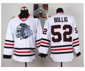 NHL Chicago Blackhawks #52 Brandon BOLLIG White(White Skull) 2014 Stadium Series 2015 Stanley Cup Champions jerseys NHL Chicago Blackhawks #52 Brandon BOLLIG White(White Skull) 2014 Stadium Series 2015 Stanley Cup Champions jerseys