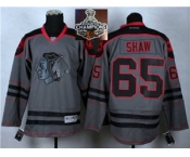 NHL Chicago Blackhawks #65 Andrew Shaw Charcoal Cross Check Fashion 2015 Stanley Cup Champions jerseys NHL Chicago Blackhawks #65 Andrew Shaw Charcoal Cross Check Fashion 2015 Stanley Cup Champions jerseys