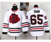 NHL Chicago Blackhawks #65 Andrew Shaw White(Red Skull) 2014 Stadium Series 2015 Stanley Cup Champions jerseys NHL Chicago Blackhawks #65 Andrew Shaw White(Red Skull) 2014 Stadium Series 2015 Stanley Cup Champions jerseys