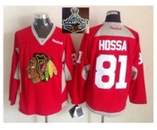 NHL Chicago Blackhawks #81 Marian Hossa Red Practice 2015 Stanley Cup Champions jerseys NHL Chicago Blackhawks #81 Marian Hossa Red Practice 2015 Stanley Cup Champions jerseys