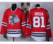 NHL Chicago Blackhawks #81 Marian Hossa Red(White Skull) 2014 Stadium Series 2015 Stanley Cup Champions jerseys NHL Chicago Blackhawks #81 Marian Hossa Red(White Skull) 2014 Stadium Series 2015 Stanley Cup Champions jerseys