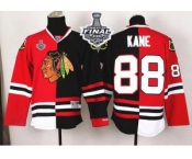 NHL Chicago Blackhawks #88 Patrick Kane Red-Black Split 2015 Stanley Cup Stitched Jerseys NHL Chicago Blackhawks #88 Patrick Kane Red-Black Split 2015 Stanley Cup Stitched Jerseys