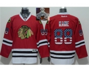 NHL Chicago Blackhawks #88 Patrick Kane Red USA Flag Fashion 2015 Stanley Cup Champions jerseys NHL Chicago Blackhawks #88 Patrick Kane Red USA Flag Fashion 2015 Stanley Cup Champions jerseys