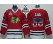 NHL Chicago Blackhawks #88 Patrick Kane Red USA Flag Fashion 2015 Stanley Cup Stitched Jerseys NHL Chicago Blackhawks #88 Patrick Kane Red USA Flag Fashion 2015 Stanley Cup Stitched Jerseys