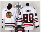 NHL Chicago Blackhawks #88 Patrick Kane White Autographed 2015 Stanley Cup Stitched Jersey NHL Chicago Blackhawks #88 Patrick Kane White Autographed 2015 Stanley Cup Stitched Jersey