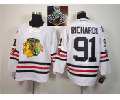 NHL Chicago Blackhawks #91 Brad Richards White 2015 Stanley Cup Champions jerseys NHL Chicago Blackhawks #91 Brad Richards White 2015 Stanley Cup Champions jerseys