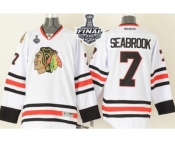 NHL Chicago Blackhawks#7 Brent Seabrook White 2015 Stanley Cup Stitched Jerseys NHL Chicago Blackhawks#7 Brent Seabrook White 2015 Stanley Cup Stitched Jerseys