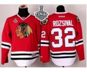 nhl jerseys chicago blackhawks #32 rozsival red[2015 stanley cup][rozsival]