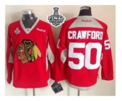 nhl jerseys chicago blackhawks #50 crawford red[2015 new][2015 stanley cup]