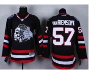 nhl jerseys chicago blackhawks #57 van riemsdyk black[2014 Stadium Series][the skeleton head]